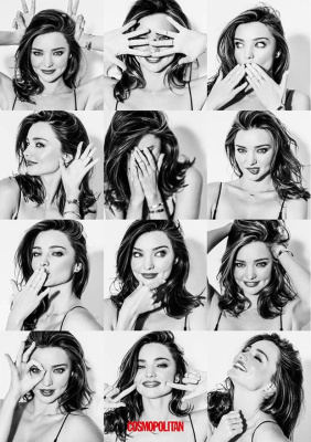 Miranda Kerr for Cosmopolitan Australia by Russell James